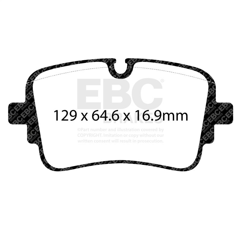 EBC  Yellowstuff Rear Brake Pads for 2020+ Audi A8 Quattro (D5) 3.0TT