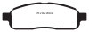EBC  Greenstuff Front Brake Pads for 09 Ford F150 4.6 (2WD) 6 Lug