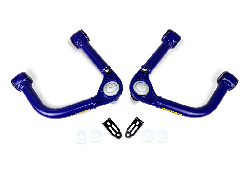 SuperPro  Fixed Offset Front Upper Control Arm Set for 22-23 Toyota Tundra