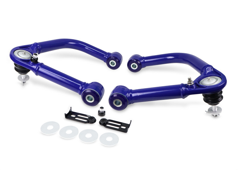 SuperPro  Fixed Offset Front Upper Control Arm Set for 22-23 Toyota Tundra