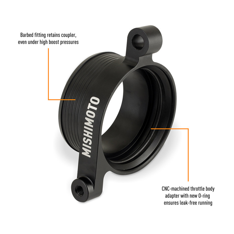 Mishimoto  Front Mount Intercooler Kit BK Core WRD Pipes for 2022+ WRX