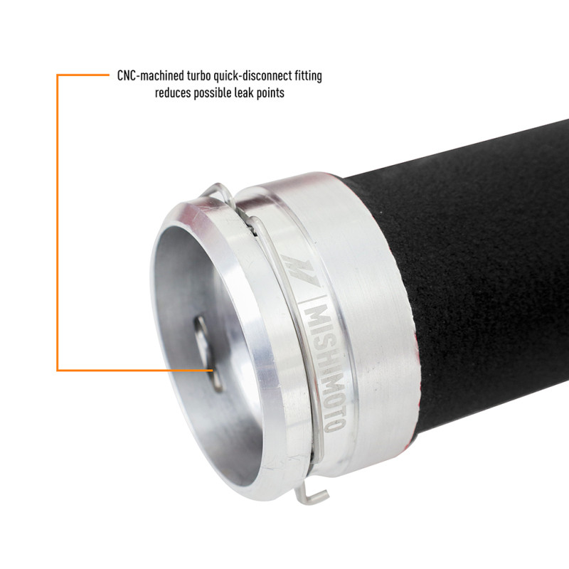 Mishimoto Front Mount Intercooler Kit BK Core MWBK Pipes for 2022+ WRX