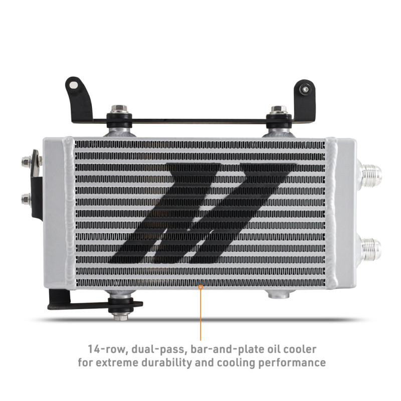 Mishimoto  Oil Cooler Kit - Thermostatic - Silver for 2023+ Toyota GR Corolla