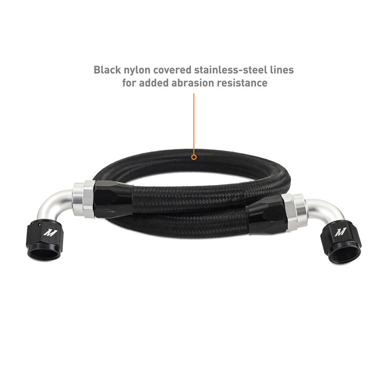 Mishimoto  Oil Cooler Kit - Thermostatic - Black for 2023+ Toyota GR Corolla