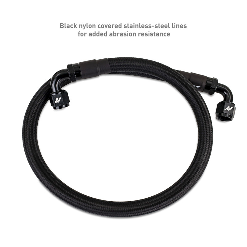 Mishimoto  Oil Cooler Kit Thermostatic - Black for 22+ Subaru BRZ/Toyota GR86