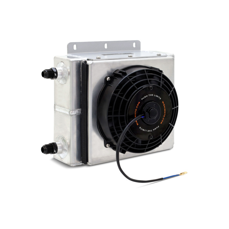 Mishimoto Universal Oil Cooler Kit 23 Row Cooler and 1in x 8in Fan