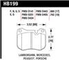 Hawk  DTC-70 Front Race Brake Pads for 86-89 Mercedes 560SL / 77-88 Porsche 924