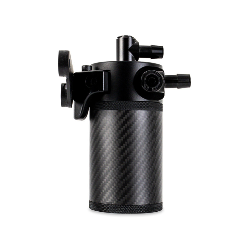 Mishimoto Baffled Oil Catch Can Kit PCV Side - Carbon Fiber for 20+ Corvette C8