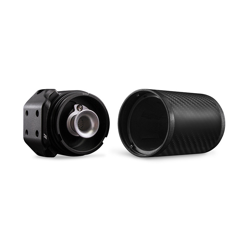 Mishimoto Baffled Oil Catch Can Kit PCV Side - Carbon Fiber for 20+ Corvette C8