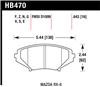 Hawk  Blue 9012 Race Front Brake  Pads D1009 for 04-09 RX8
