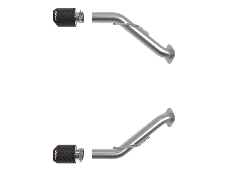 aFe Takeda SS Axle-Back Exhaust w/ CF Tip for 2023 Nissan Z V6-3.0L (tt)