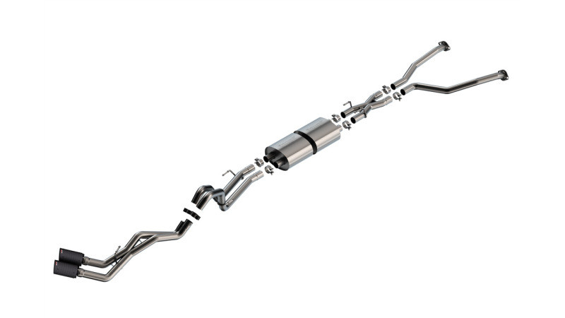 Borla  S-Type Cat-Back Exhaust for 22-24 Tundra 3.4L Ext. Cab/STD Bed/145.7in WB