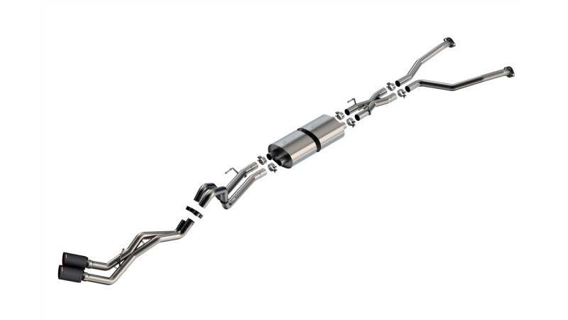 Borla  ATAK Cat-Back Exhaust for 22-24 Tundra 3.4L Ext. Cab/STD Bed/145.7in WB