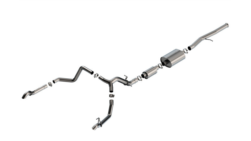Borla S-Type Cat-Back Exhaust for 22-23 Silverado 1500 ZR2 & AT4X 6.2L
