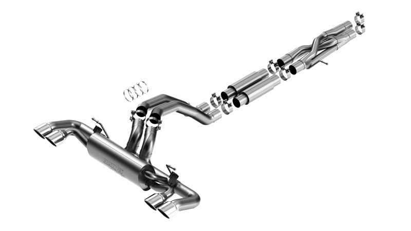 Borla  ATAK Cat-Back Exhaust (Stainless) for 21-22 Wrangler 392 6.4L V8
