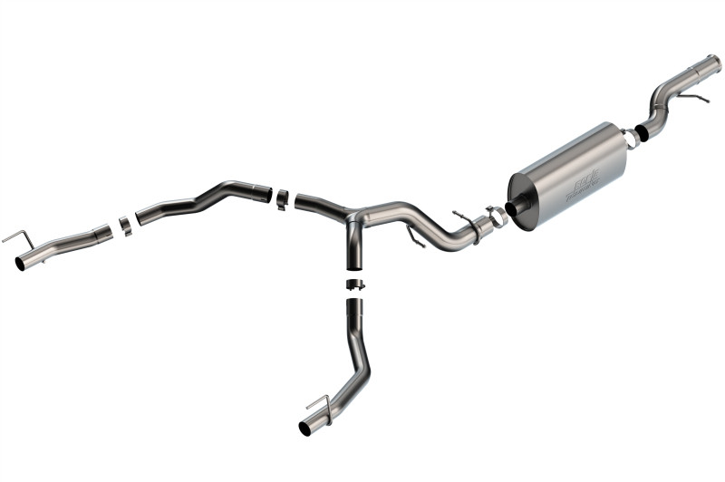 Borla  Touring Cat-Back Exhaust w/ Factory Tips for 21-22 Escalade 6.2L V8