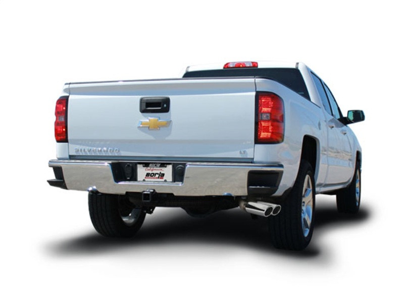 Borla S-Type Dual Rolled Side Exit Exhaust for 14 Silverado 1500 EC