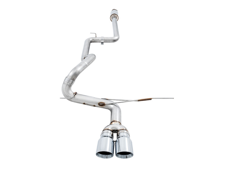AWE Tuning Track Edition Exhaust w/ Chrome Tip for 13+ Focus ST 2.0L Turbo