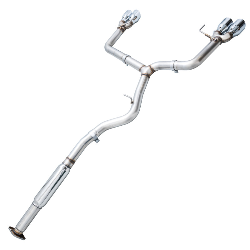 AWE Tuning Track Edition Exhaust w/ Chrome Silver Tip for 11+ WRX / STI Sedan