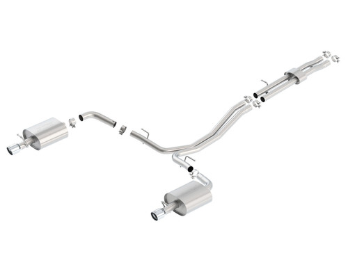 Borla S-Type Exhaust Polished Tip for 12-15 Explorer Ecoboost