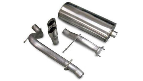 Corsa 3" Single Rear Exit Sport Exhaust for 07-08 Hummer H2