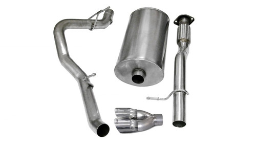 Corsa 3" Single Side Sport Exhaust for 07-09 Avalanche / Suburban / Yukon XL