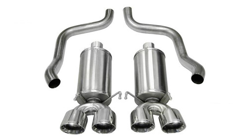 Corsa 2.5" Dual Rear Xtreme Axleback Exhaust for 05-08 C6 Corvette