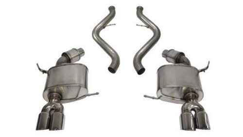Corsa 2.5" Dual Rear Exit Sport Axleback Exhaust for 08-12 BMW M3 E90