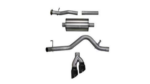 Corsa 3" Single Side Exit Sport Black Tip Exhaust for 17+ Colorado / Canyon 3.6L
