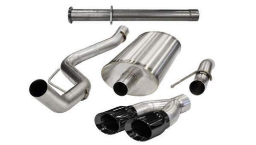 Corsa 3" Single Side Exit Xtreme Black Tip Exhaust for 11-14 Raptor 6.2L