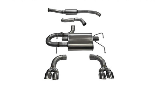 Corsa 3" Dual Rear Exit Sport Exhaust for 08-14 STI / 11-14 WRX