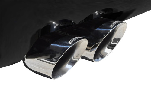 Corsa 3" Dual Rear Exit Sport Exhaust for 12-14 Escalade DUB