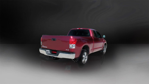 Corsa 3" Single Side Exit Sport Black Tip Exhaust for 11-19 Tundra