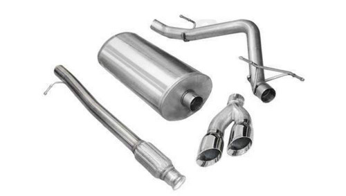 Corsa 3" Single Side Exit Sport Exhaust for 10-13 Silverado / Sierra
