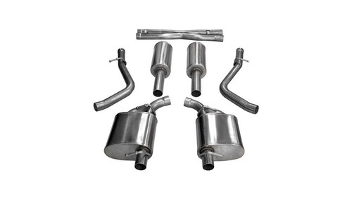 Corsa 2.5" Dual Rear Exit Xtreme Exhaust for 15-16 Charger / 300 5.7L
