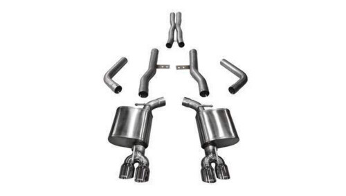 Corsa 2.75" Dual Rear Exit Xtreme Exaust for 15-19 Challenger SRT