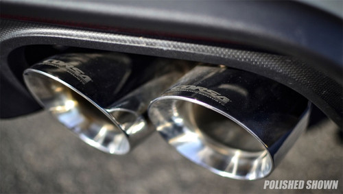 Corsa 3" Dual Rear Exit Touring/Sport Black Tip Exhaust for 18-19 Mustang GT