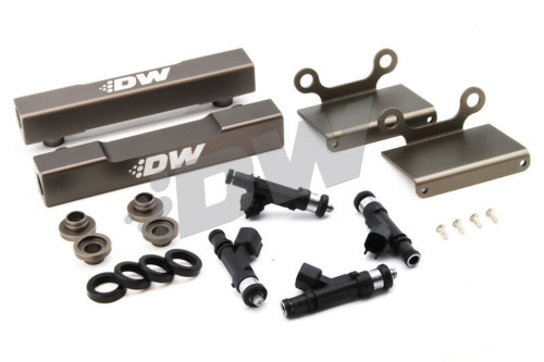DeatschWerkside Side Feed to Top Feed Fuel Rail Conv Kit for 04-06 STI/LGT