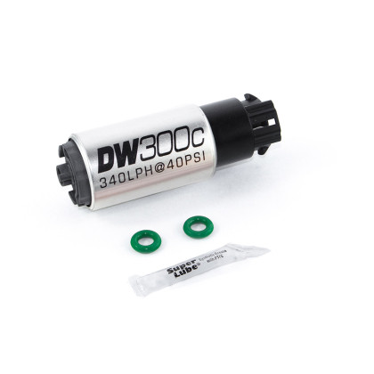 DeatschWerks DW300C Fuel Pump w/ Setup Kit for 08-13 Nissan GTR R35 - 9-309-1009