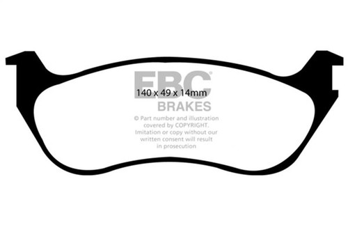 EBC Green Stuff Rear Brake Pads for 02-05 Ford Explorer 4.0L 2WD - DP61631