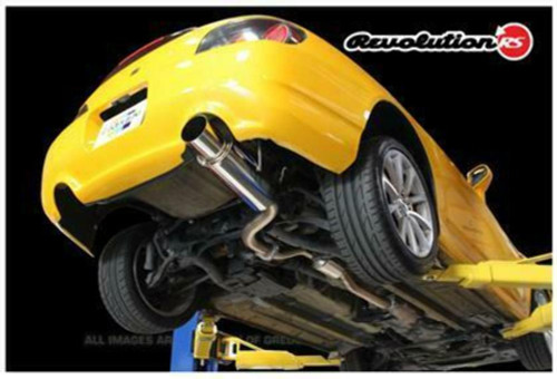 GReddy 63.5mm Revolution RS Single Exit Exhaust for 00-08 Honda S2000