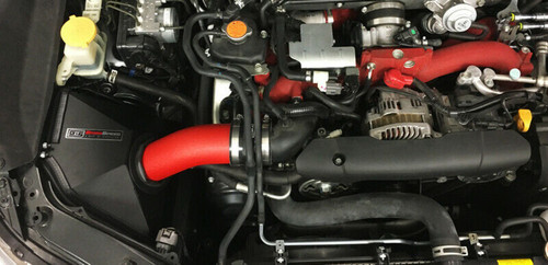 GrimmSpeed Red Stealthbox Intake for 15+ Subaru STI - 060078
