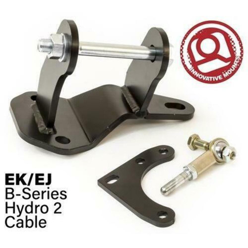 Innovative Black Steel Hydro to Cable Bracket and Actuator for 96-00 Civic