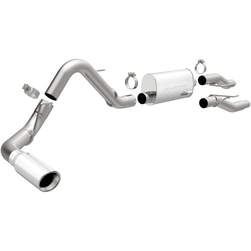 MagnaFlow Catback Exhaust - 09 F-150 EC-CC/SB single 16518