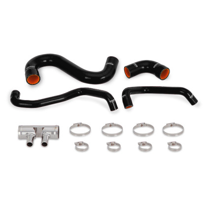 Mishimoto Silicone Lower Radiator Hose - Black for 2015+ Ford Mustang GT