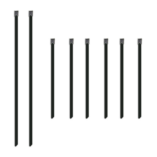 Mishimoto Stainless Steel Locking Ties - MMTW-TIES