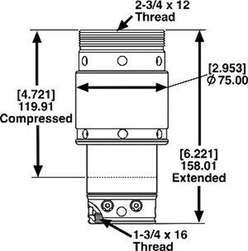 SPC Performance 1.5" Jounce Shock - 25710