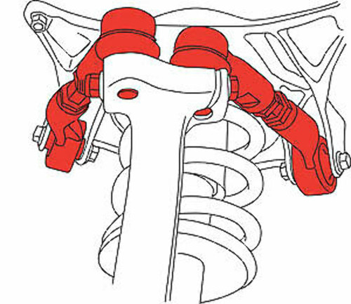 SPC  Front Left Upper Multi Control Arm for 98-08 A4/S4/RS4 / 98-05 VW Passat