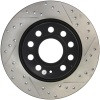 StopTech Slotted & Drilled Rear Brake Rotors for 06-07 Audi A3 Base - 127.33099
