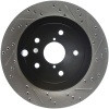 StopTech Slotted & Drilled Rear Brake Rotors for 08-14 Subaru STI - 127.47030